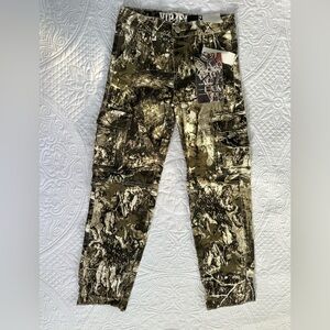 Women's V.I.P.Jeans Camouflage Cargo Pants, Size 1/25